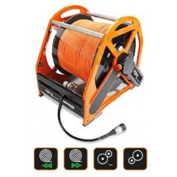 Equipo de inspección CCTV de tuberías camara oscilo giratoria con laser